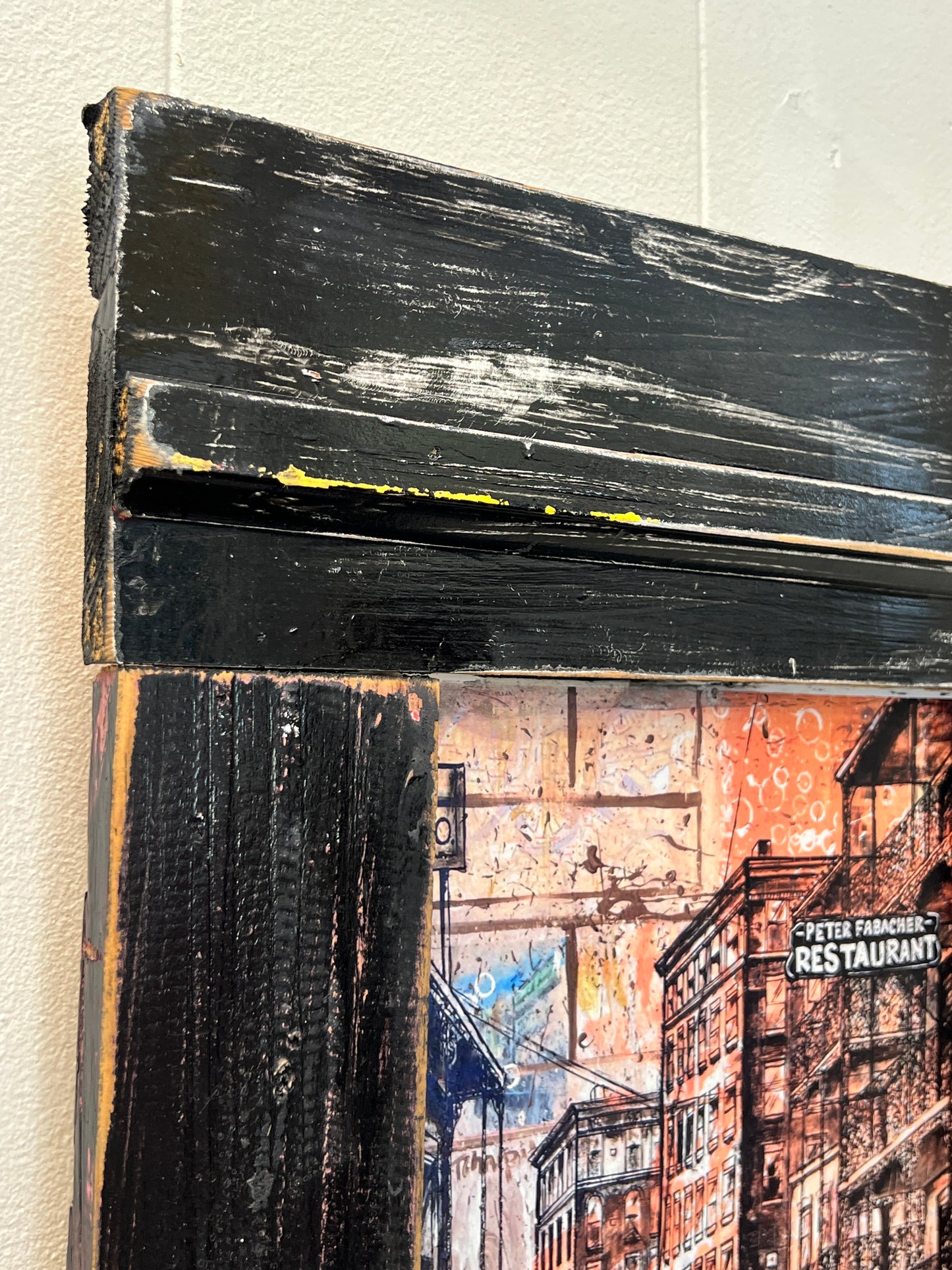 Fabacher - Giclee in Black Reclaimed Wood Frame