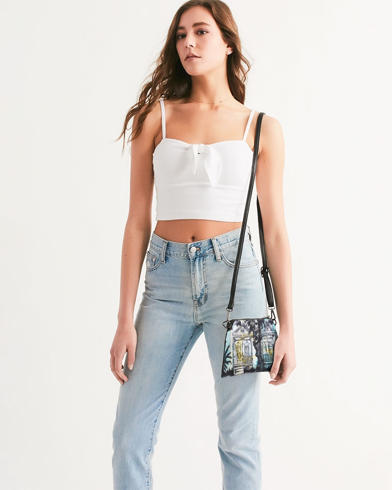 Teal Shotguns Wristlet