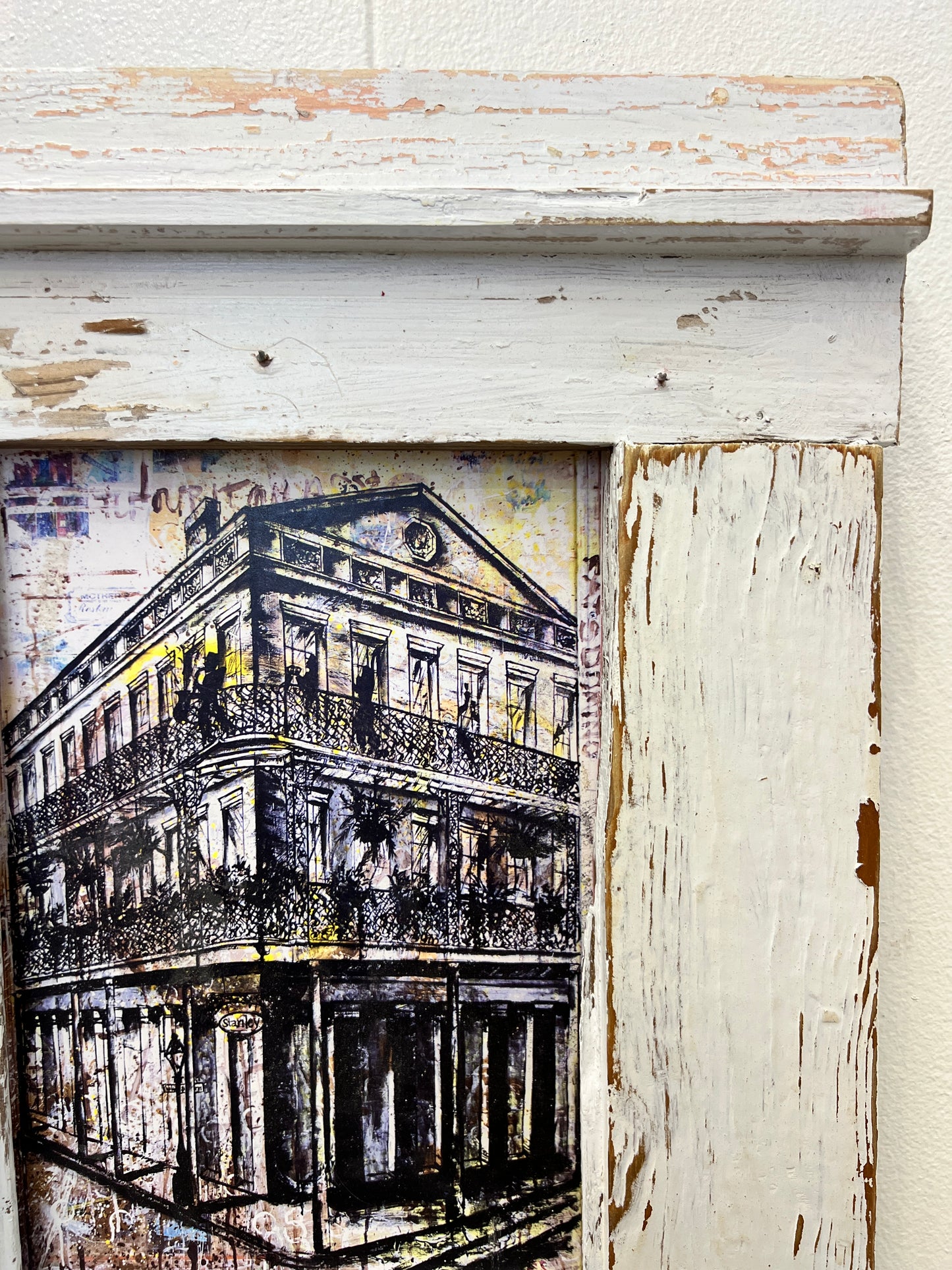 Stanley’s - Giclee with Reclaimed Wood Frame
