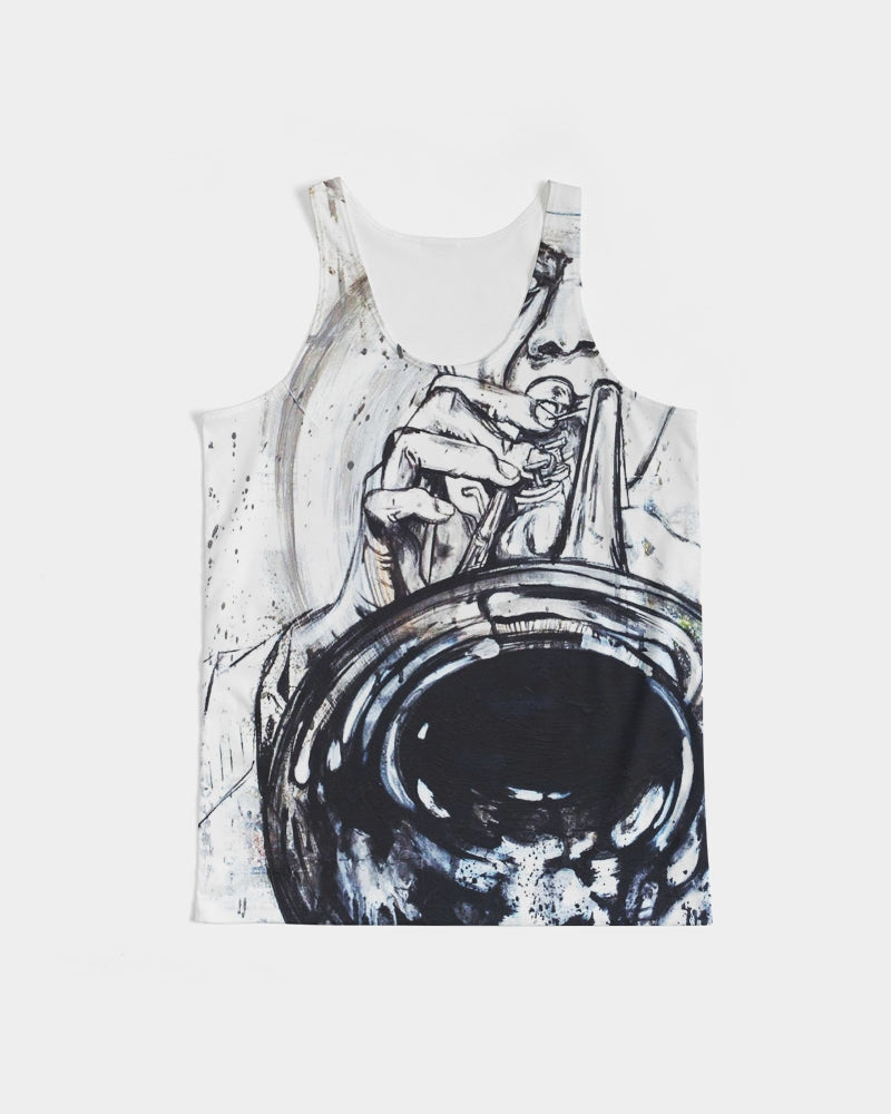 SatchmoBnW Men's All-Over Print Tank