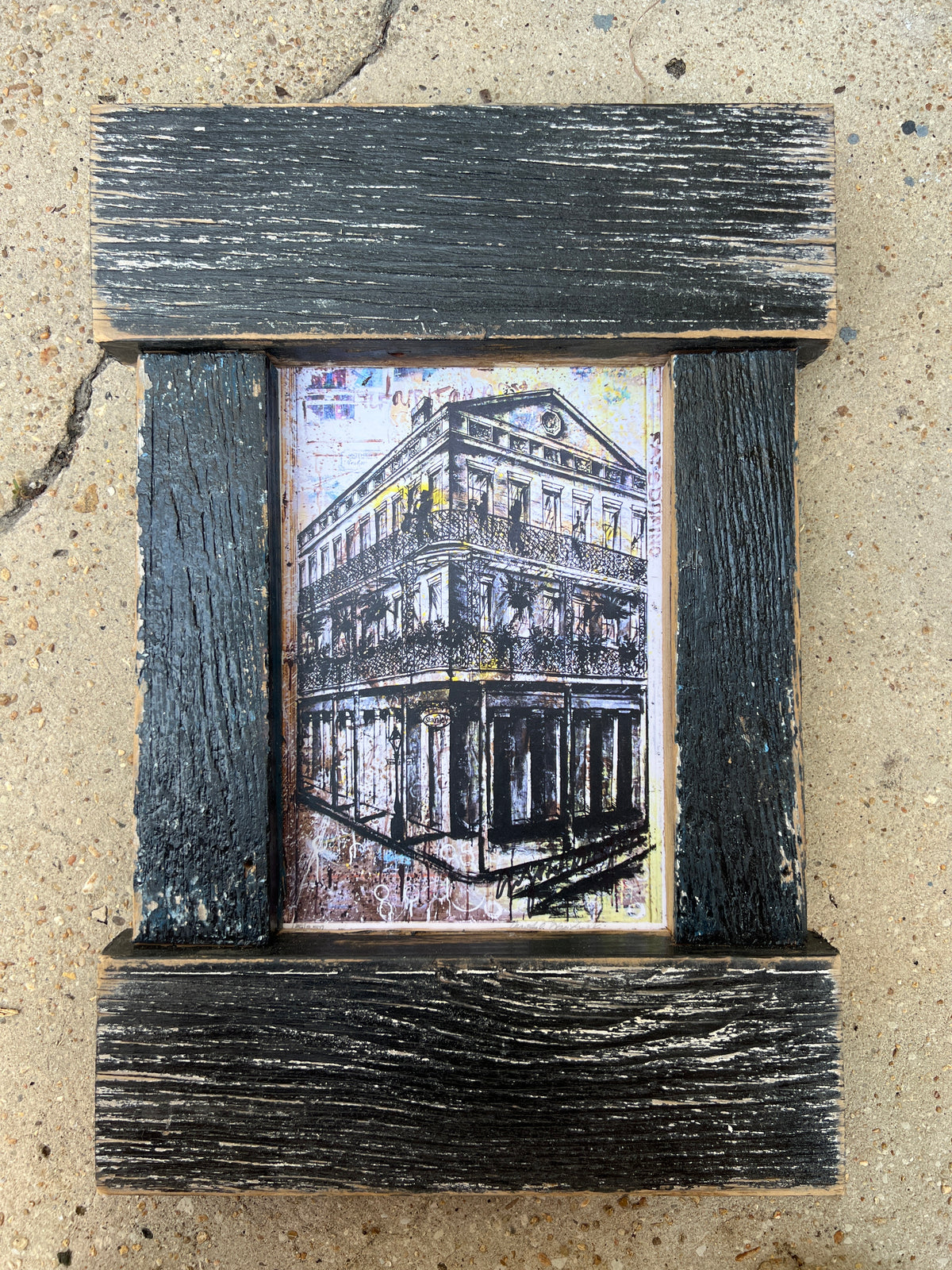 Stanley’s - Giclee with Reclaimed Wood Frame