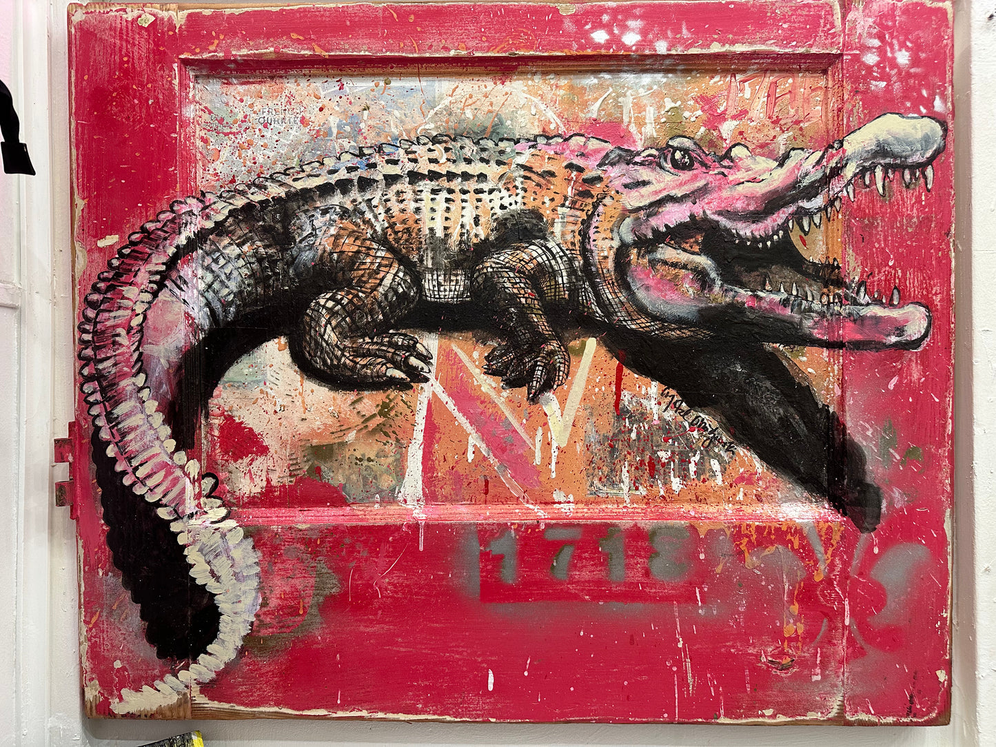 Art Fierce Alligator