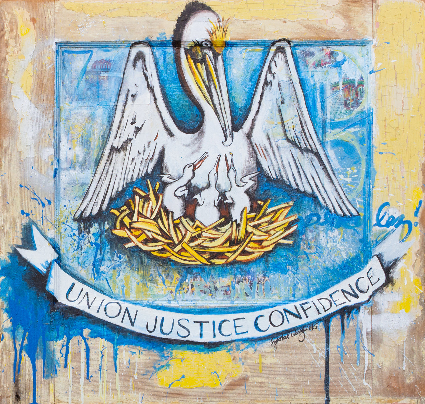 Art Louisiana Flag