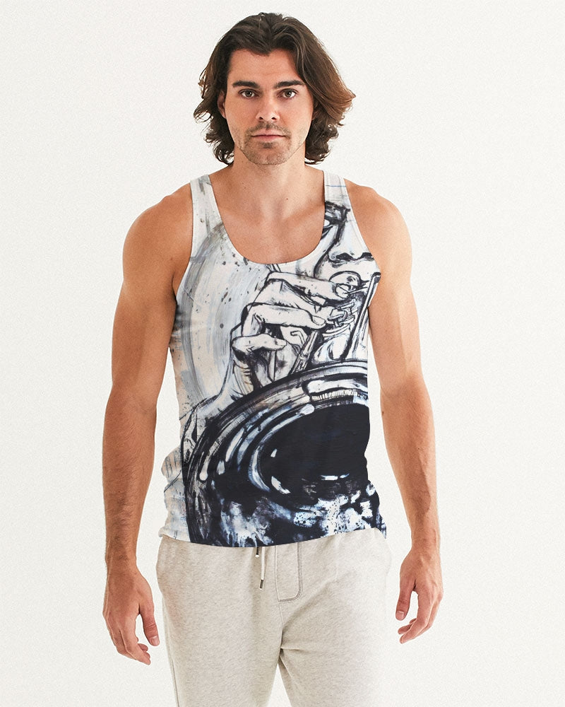 SatchmoBnW Men's All-Over Print Tank