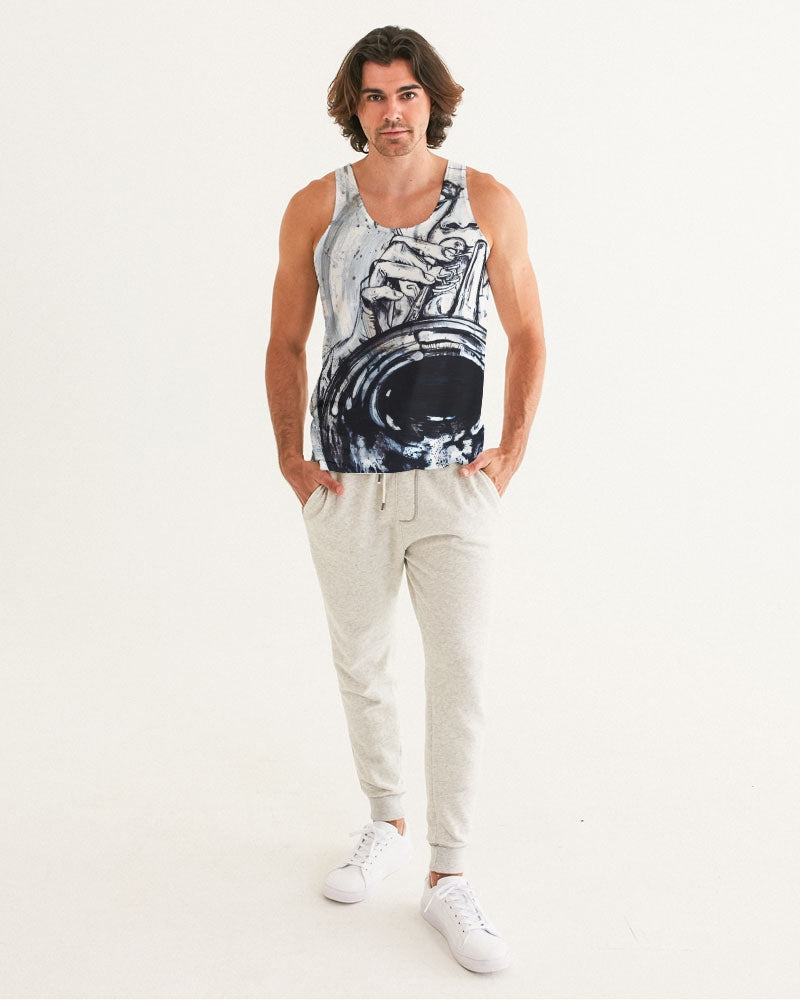 SatchmoBnW Men's All-Over Print Tank