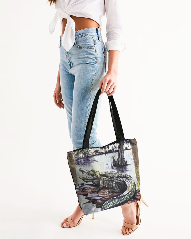 MamaandBabyGatorBright Canvas Zip Tote