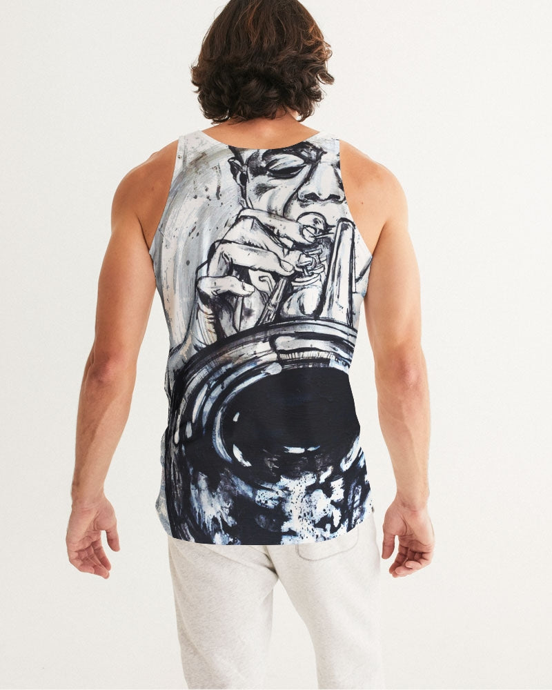 SatchmoBnW Men's All-Over Print Tank