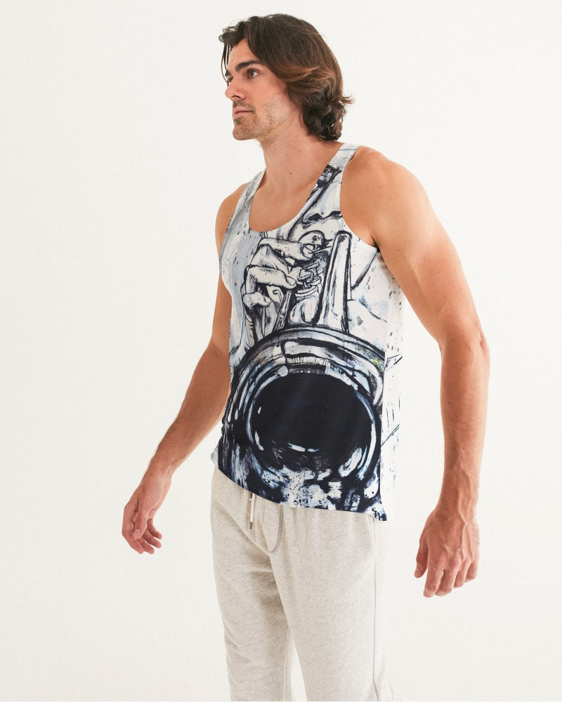 SatchmoBnW Men's All-Over Print Tank