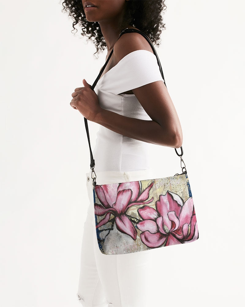 Pink Magnolias Daily Zip Pouch