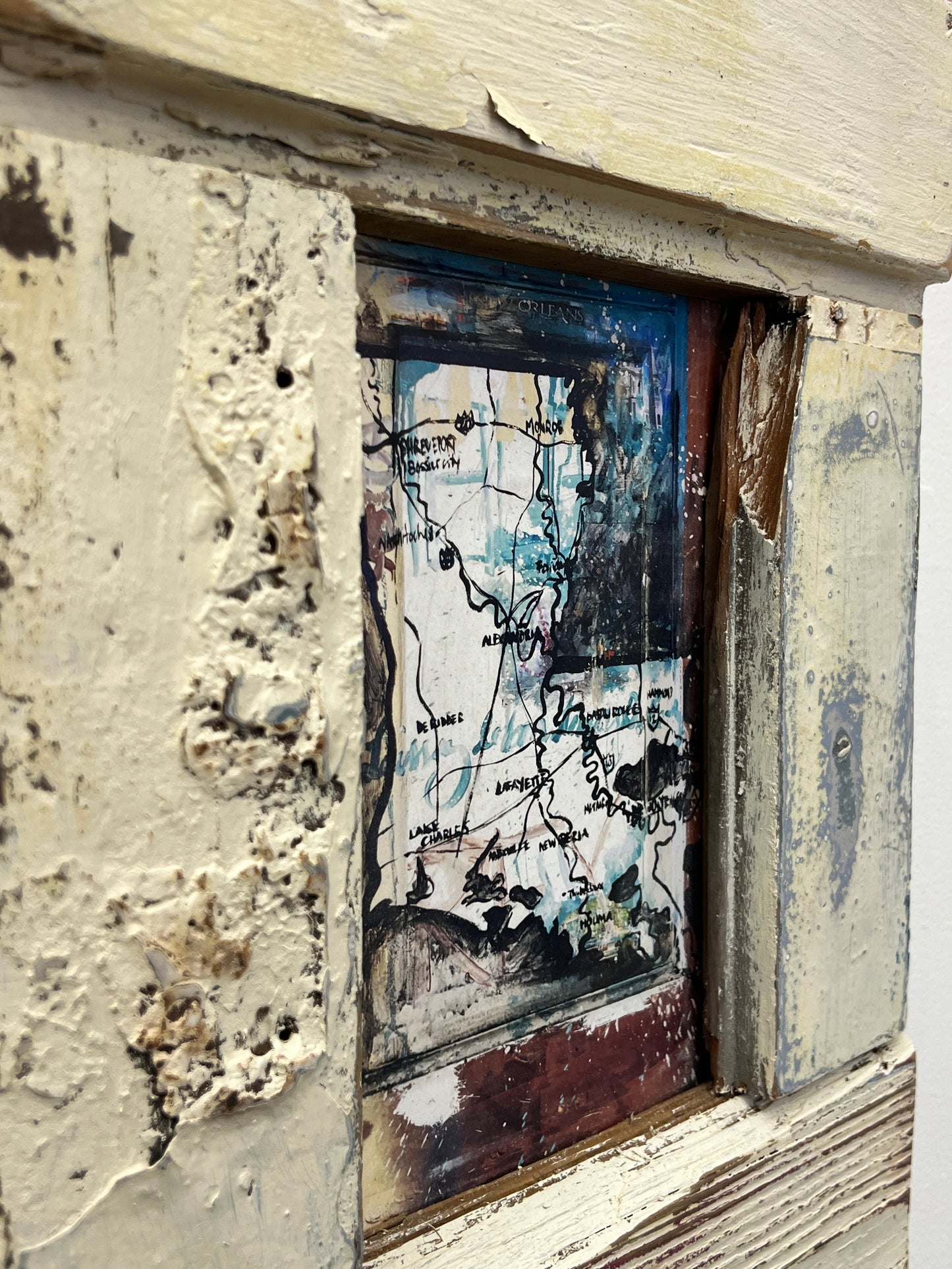 Louisiana - Giclee with Reclaimed Wood Frame