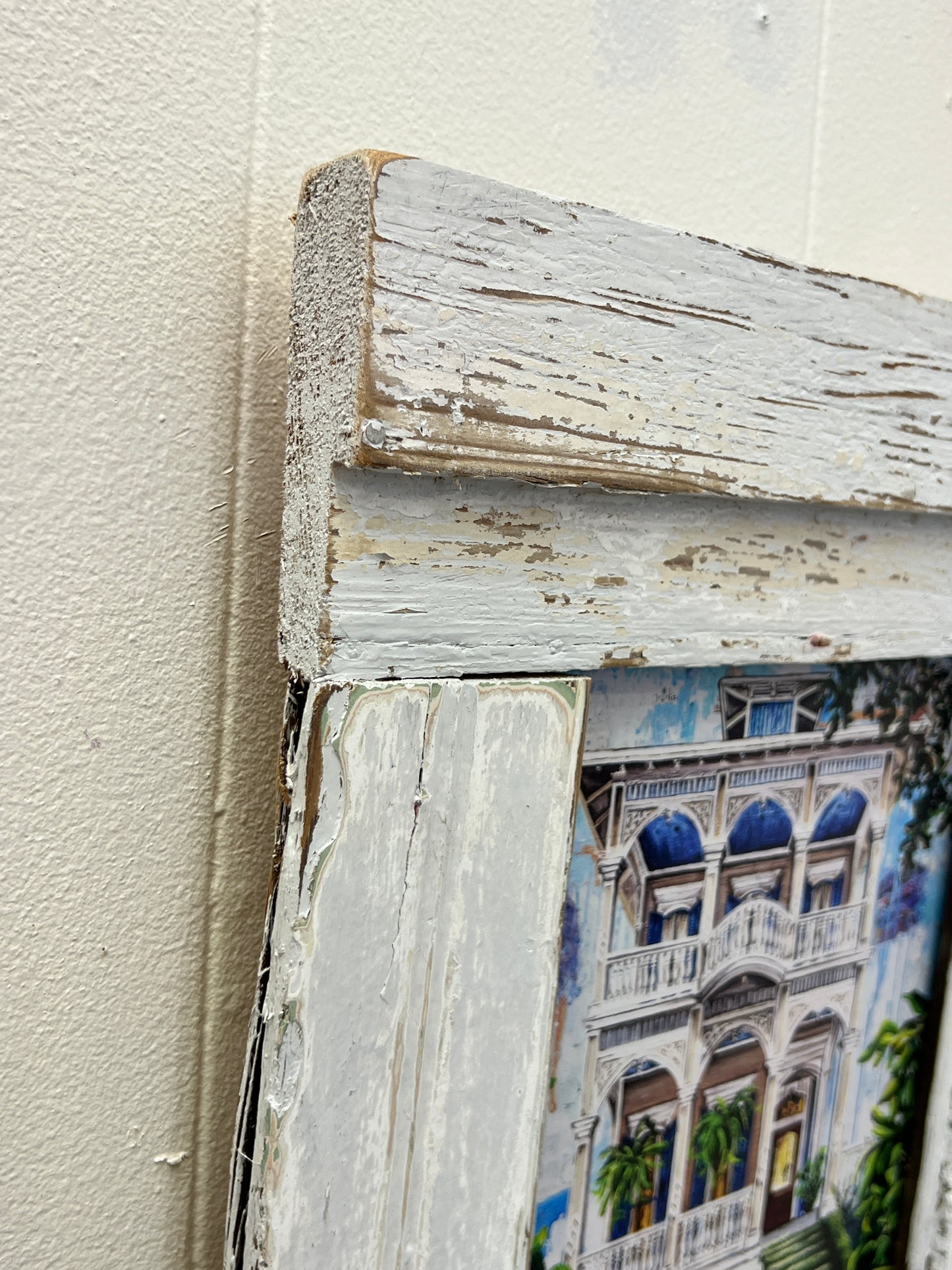 Upperline - Print in Custom Reclaimed Wood Frame