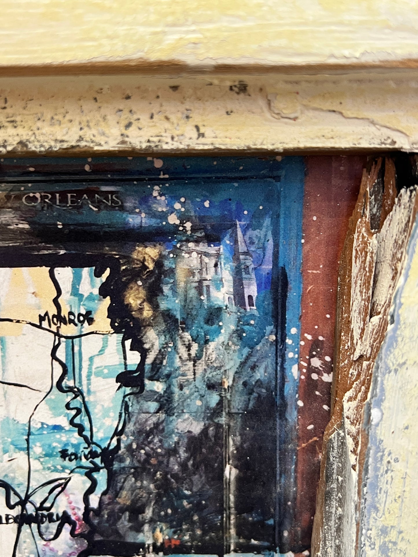 Louisiana - Giclee with Reclaimed Wood Frame