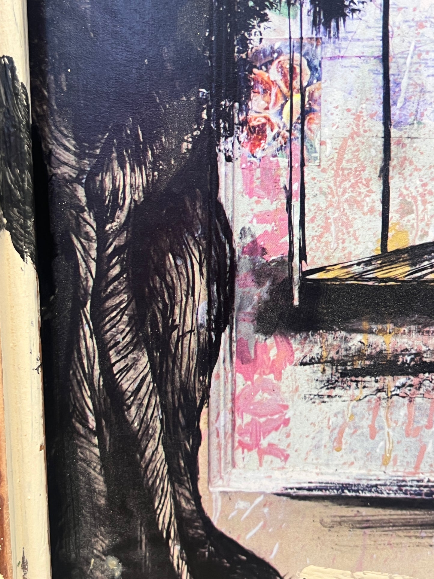 Swamp House - Hand Embelished Giclee Print with a White Reclaimed Wood Frame