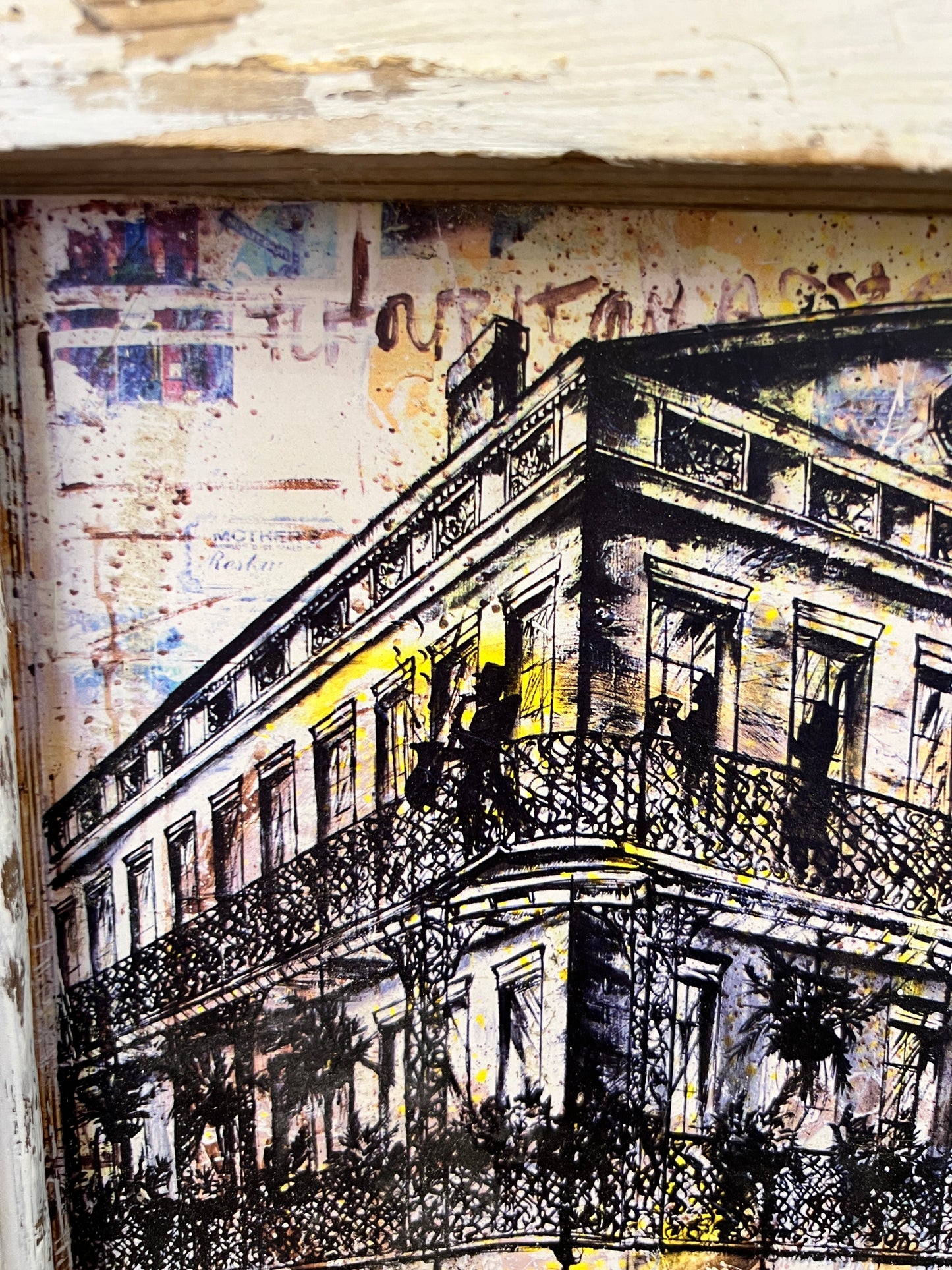 Stanley’s - Giclee with Reclaimed Wood Frame