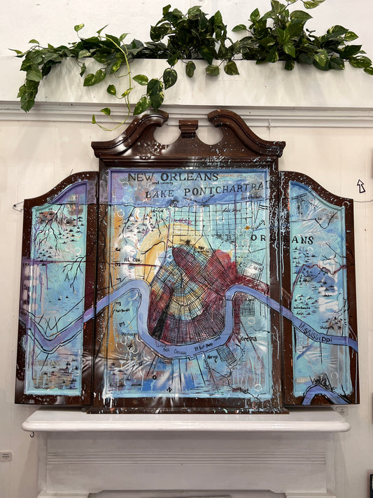 1862- Original Mixed Media Painting